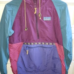 L.L. Bean Colorblock Windbreaker